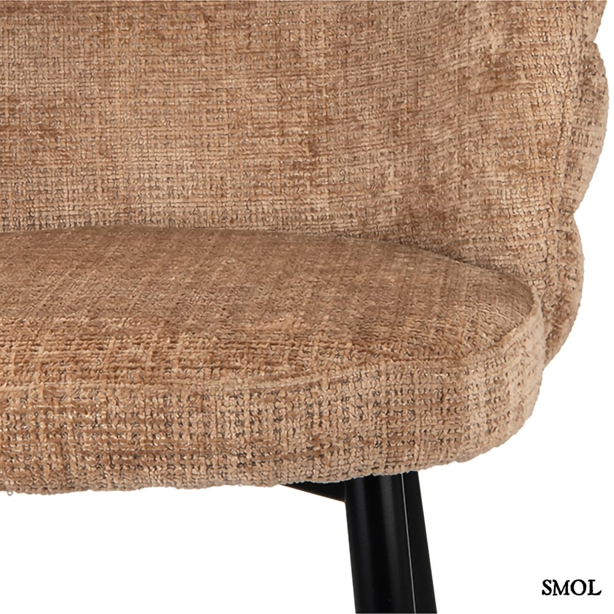 Bárszék - kárpitozott, 104 cm | CLOUD BAR CARAMEL - SMOL