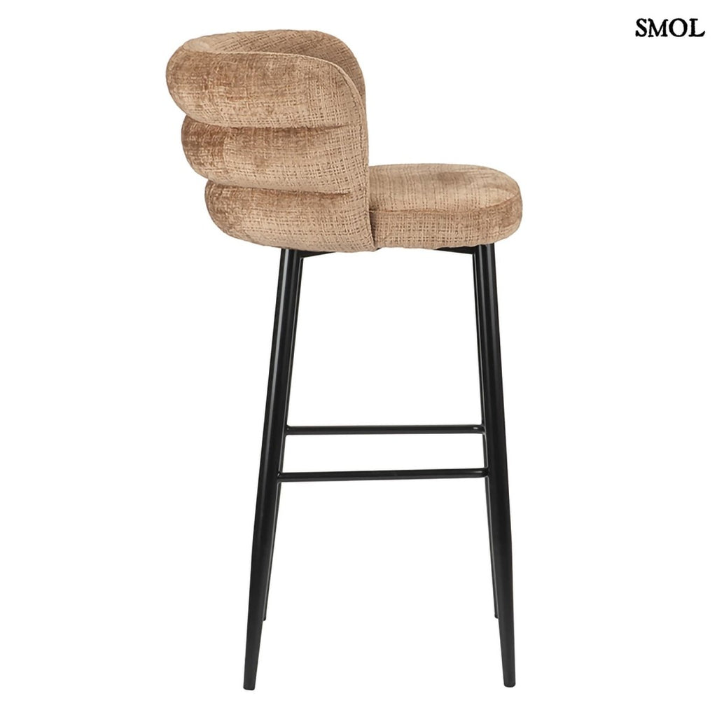 Bárszék - kárpitozott, 104 cm | CLOUD BAR CARAMEL - SMOL