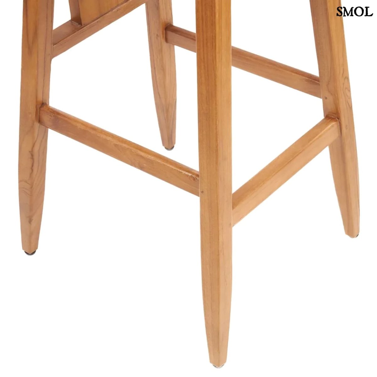 Bárszék - természetes teakfa, 109 cm | LOVYA - SMOL