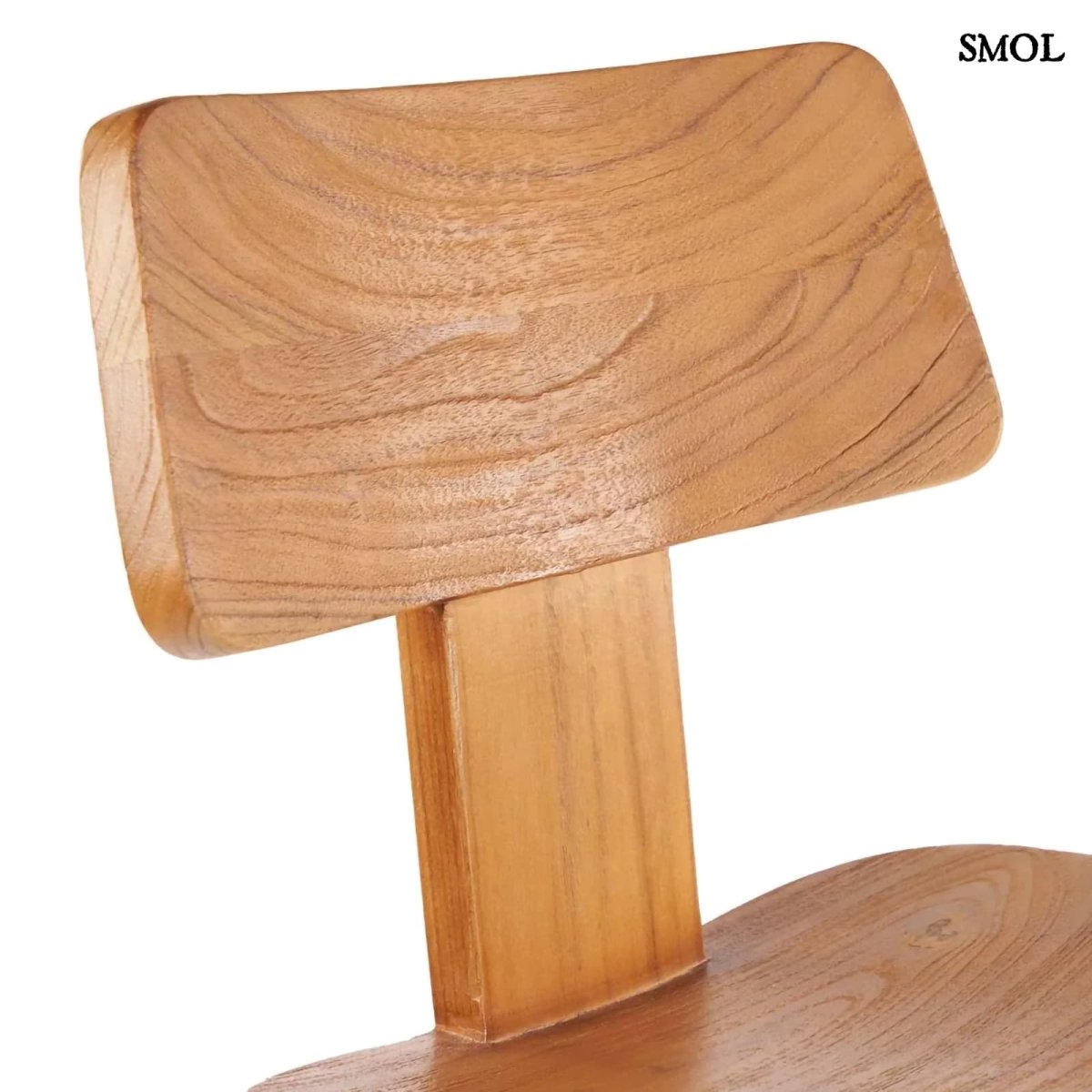 Bárszék - természetes teakfa, 109 cm | LOVYA - SMOL