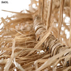 Bohó, Fonott Fű Lámpaernyő, 40 cm | CASITA - SMOL