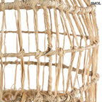 Bohó, Fonott Fű Lámpaernyő, 40 cm | CASITA - SMOL