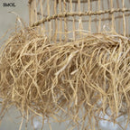 Bohó, Fonott Fű Lámpaernyő, 40 cm | CASITA - SMOL