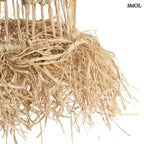 Bohó, Fonott Fű Lámpaernyő, 40 cm | CASITA - SMOL