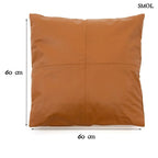 Bőr Díszpárnahuzat, 60x60 | CARTER - SMOL