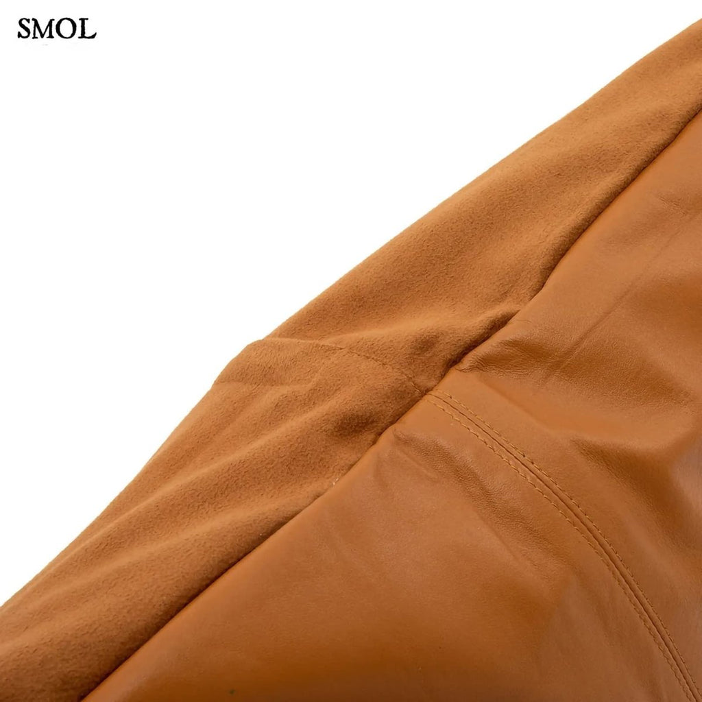 Bőr Díszpárnahuzat, 60x60 | CARTER - SMOL