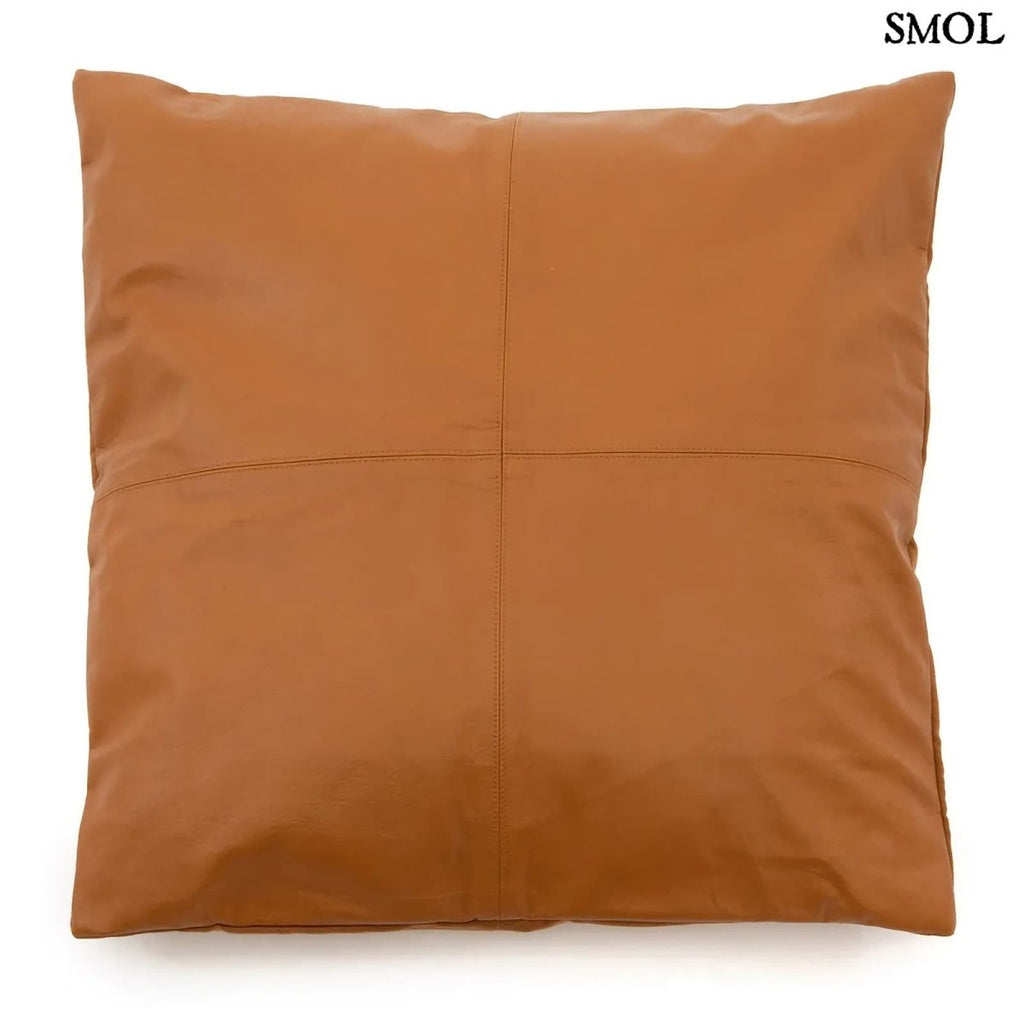 Bőr Díszpárnahuzat, 60x60 | CARTER - SMOL