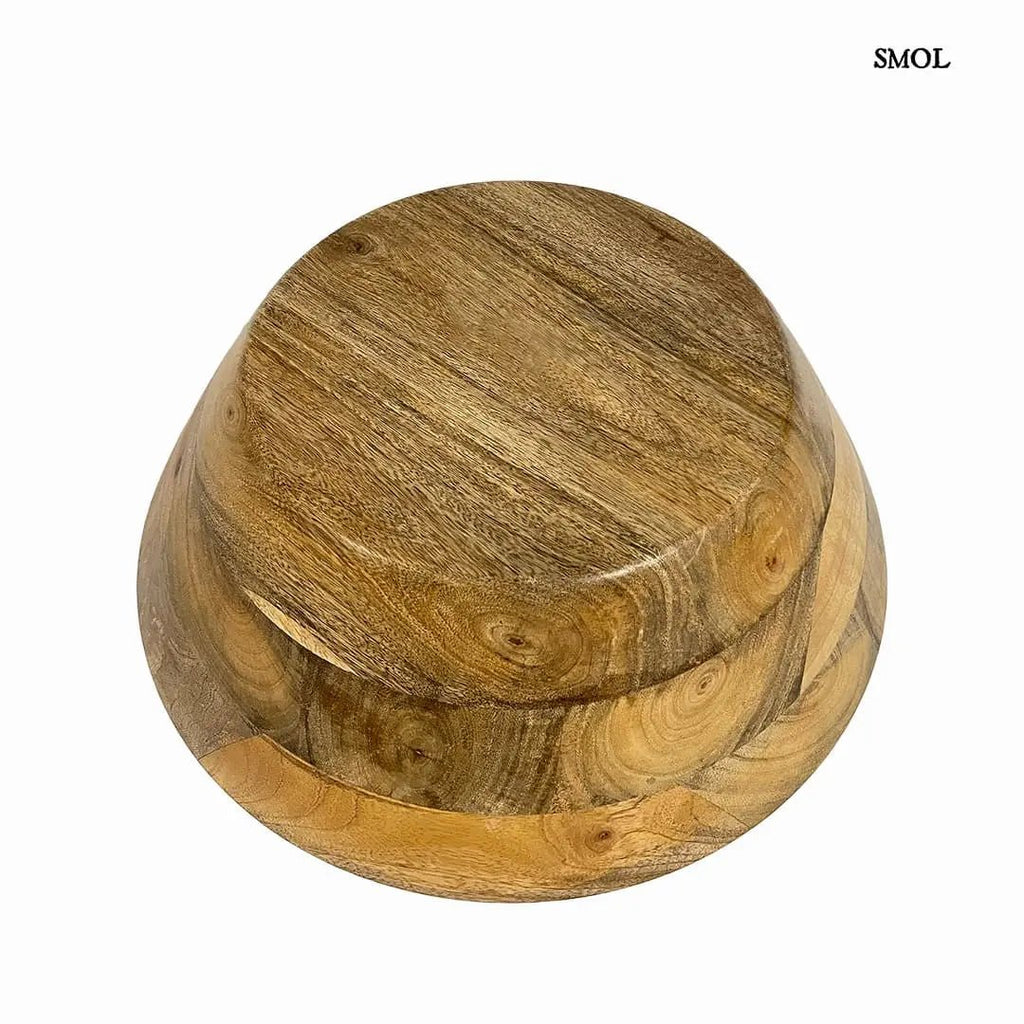 Dekoratív tál fából | ELISA | SMOL - alulról