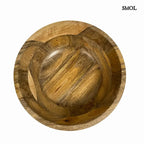 Dekoratív tál fából | ELISA | SMOL - felülről