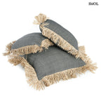 Díszpárnahuzat Raffiával, 30x50 cm | BONITA - SMOL