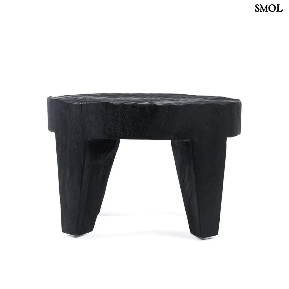 Dohányzóasztal - fekete, fa | MADERO | SMOL - oldalról