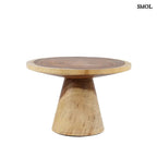 Dohányzóasztal - természetes fa, natúr | MATATA | SMOL - fehér háttérrel