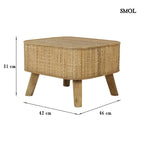 smol.hu - erlom rattan asztalka méretekkel