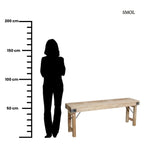 Összecsukható étkezőpad vintage stílusban, tömör fából, stabil és otthonos, beltéri vagy terasz használatra, méretarányosan, 120 cm