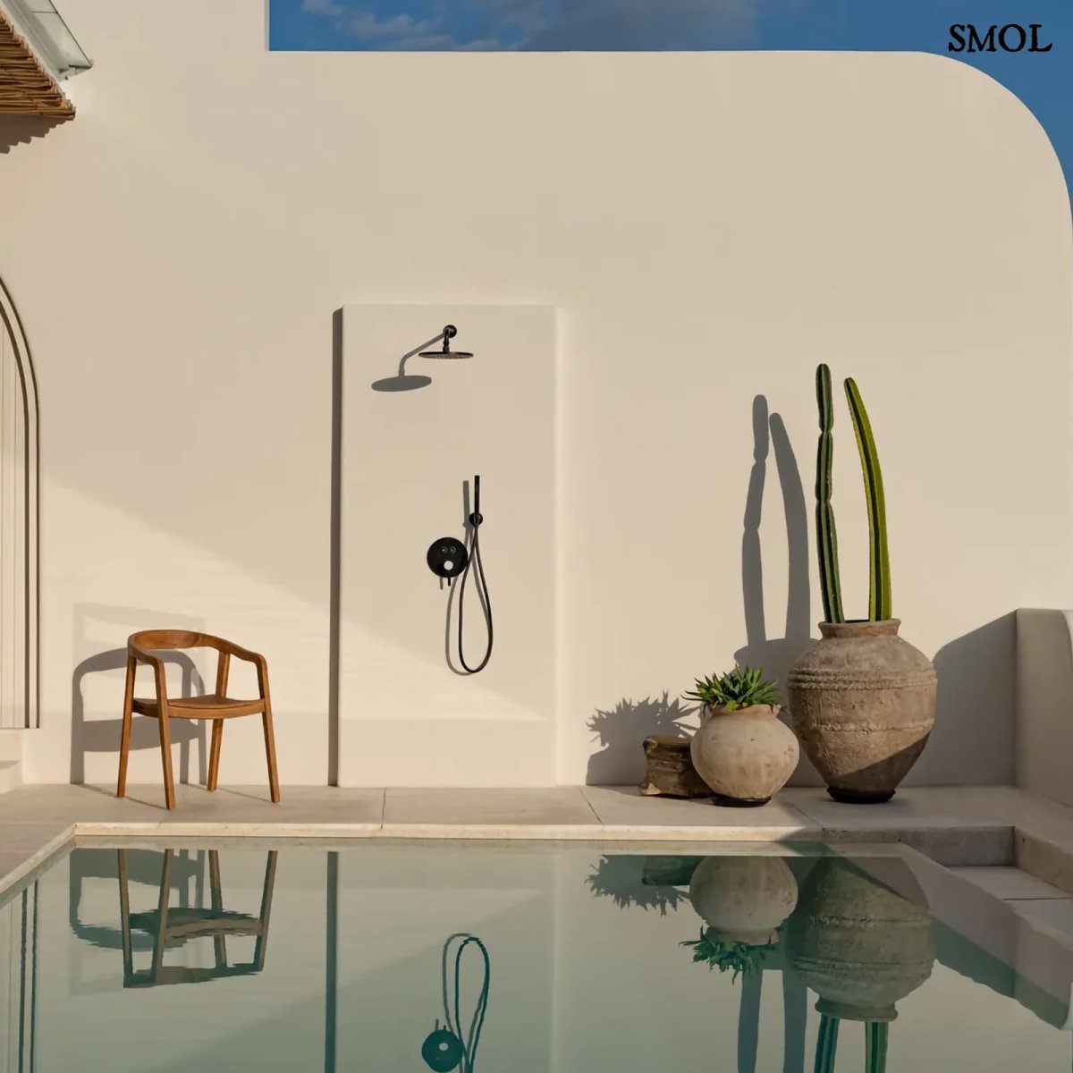 Étkezőszék - bel - és kültéri, fa, 74 cm | NIHI OKA - SMOL