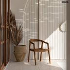 Étkezőszék - bel - és kültéri, fa, 74 cm | NIHI OKA - SMOL