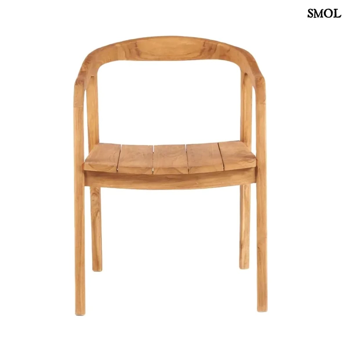 Étkezőszék - bel - és kültéri, fa, 74 cm | NIHI OKA - SMOL