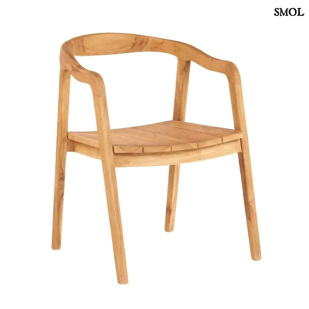 Étkezőszék - bel - és kültéri, fa, 74 cm | NIHI OKA - SMOL