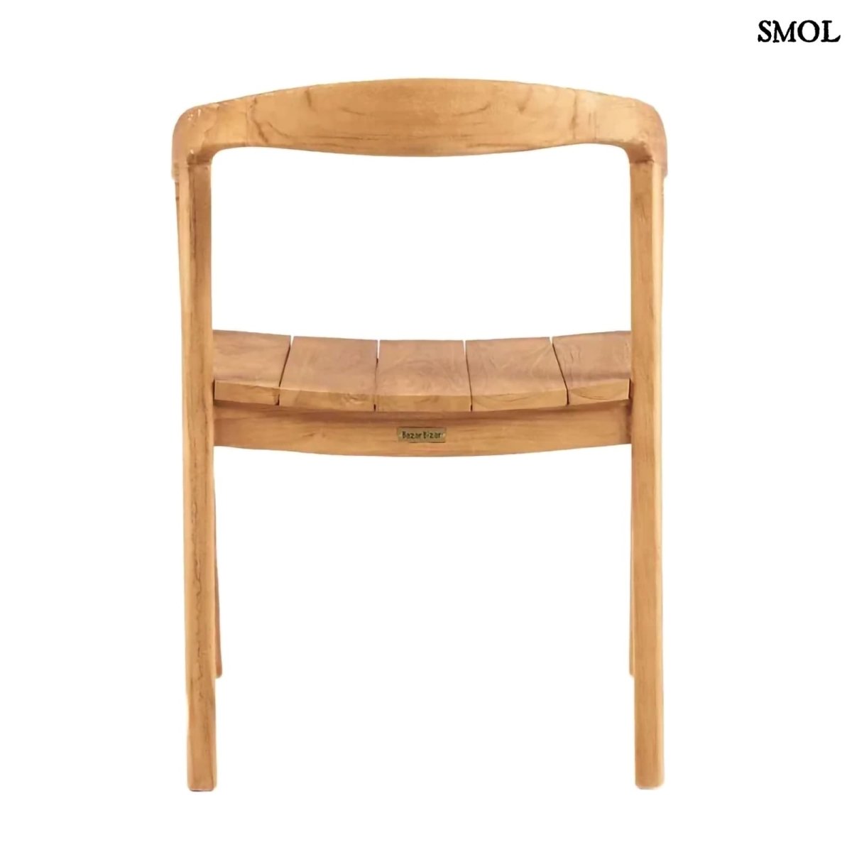 Étkezőszék - bel - és kültéri, fa, 74 cm | NIHI OKA - SMOL