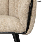 Étkezőszék szett - 2 db, kárpitozott | BREEZE LATTE - SMOL