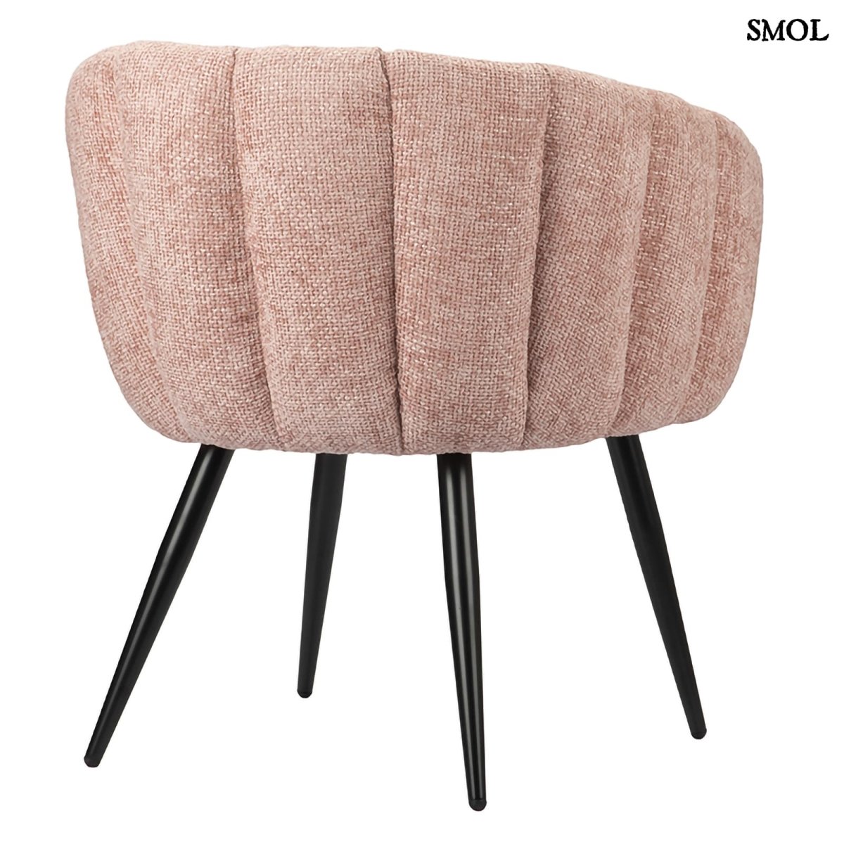 Étkezőszék szett - 2 db, kárpitozott | BREEZE PINK - SMOL