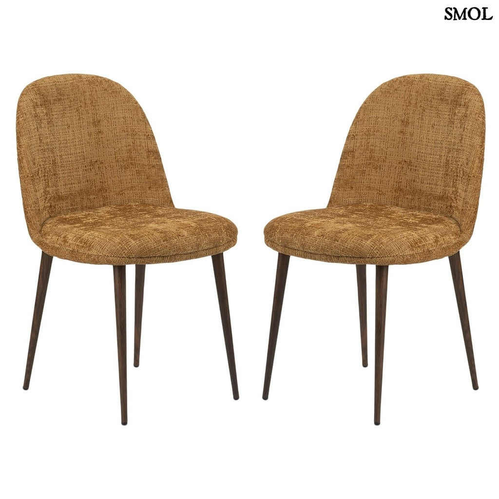 Étkezőszék szett - 2 db, kárpitozott | EGG GOLD - SMOL