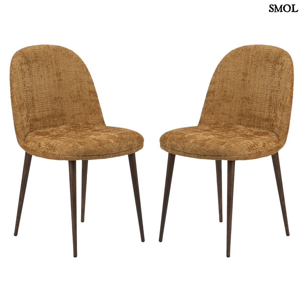 Étkezőszék szett - 2 db, kárpitozott | EGG GOLD - SMOL