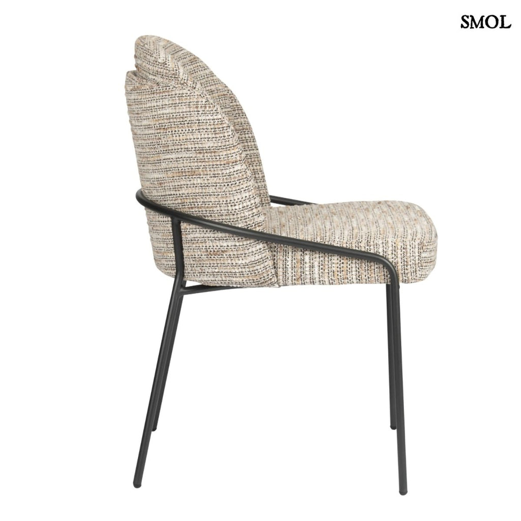 Étkezőszék szett - 2 db, kárpitozott |FJORD COCO - SMOL