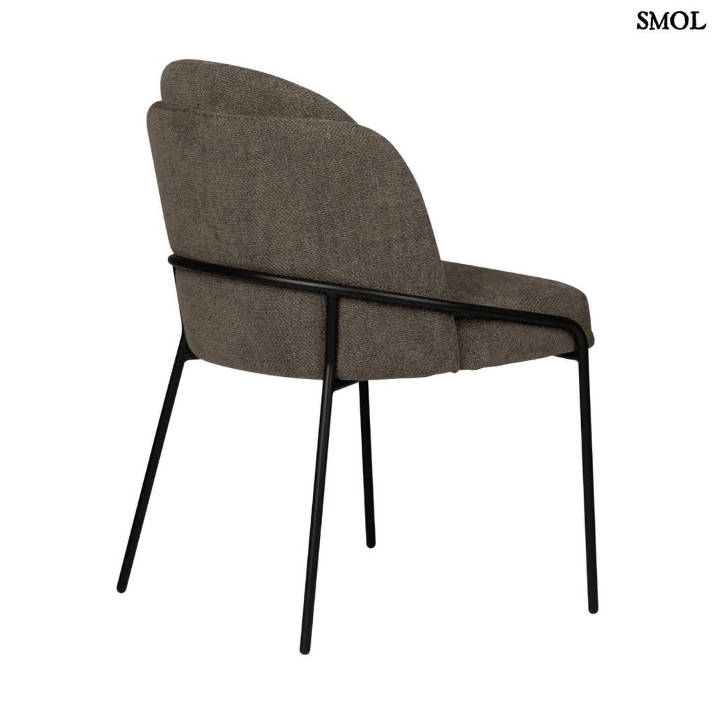 Étkezőszék szett - 2 db, kárpitozott | FJORD TAUPE - SMOL