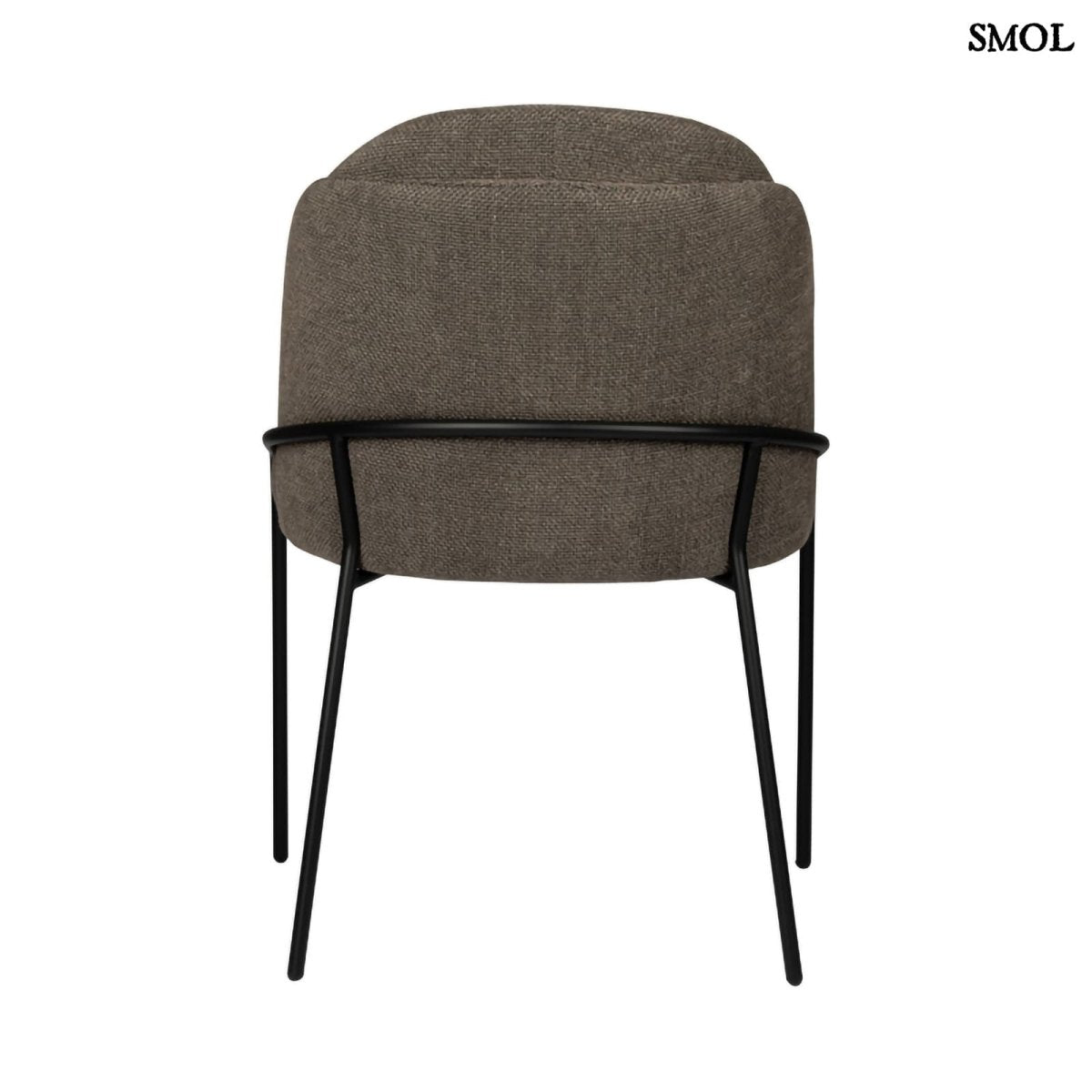 Étkezőszék szett - 2 db, kárpitozott | FJORD TAUPE - SMOL