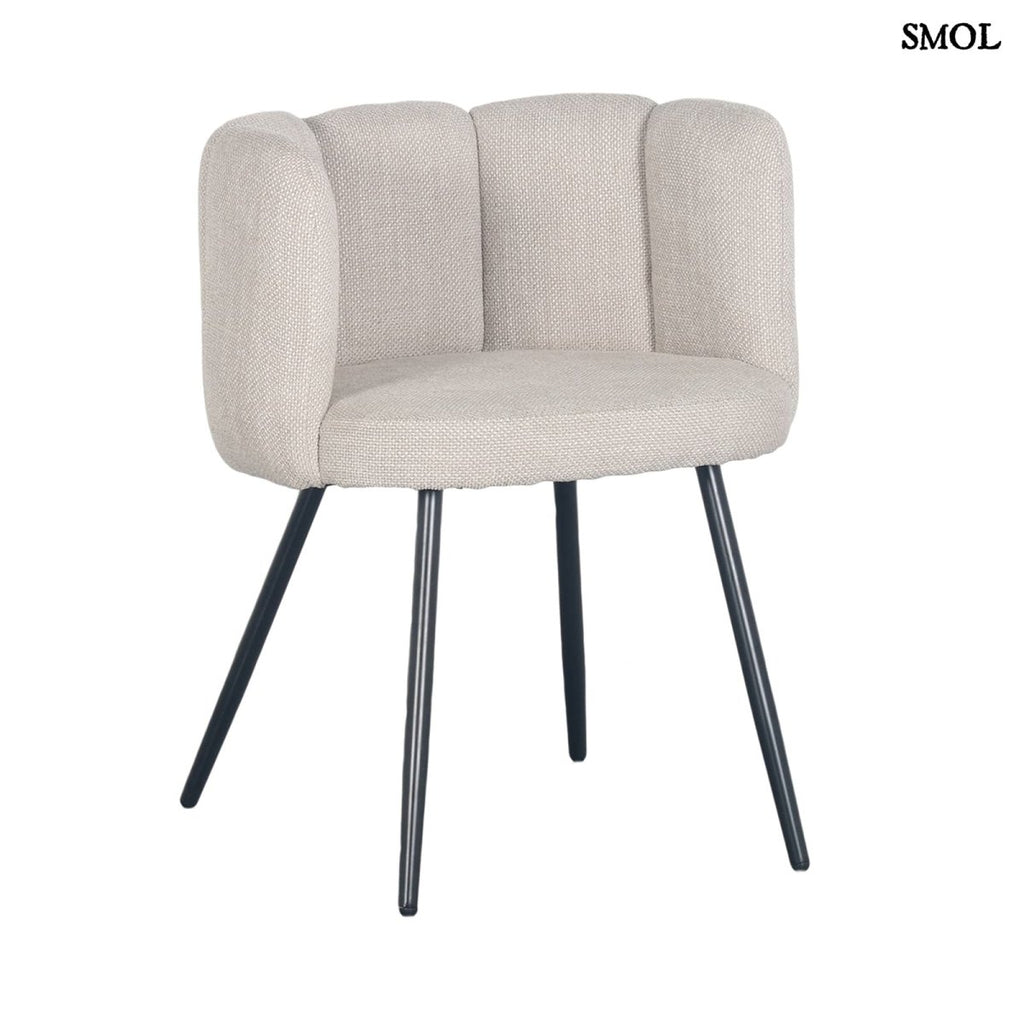 Étkezőszék szett - 2 db, kárpitozott | HIGH FIVE BEIGE - SMOL