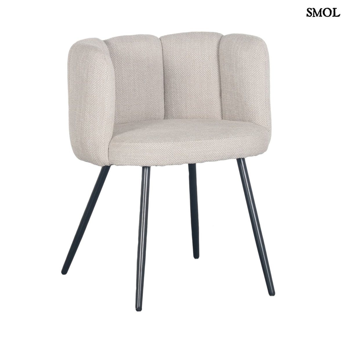 Étkezőszék szett - 2 db, kárpitozott | HIGH FIVE BEIGE - SMOL