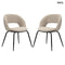 Étkezőszék szett - 2 db, kárpitozott | RAINBOW BEIGE