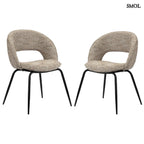 Étkezőszék szett - 2 db, kárpitozott | RAINBOW COCO - SMOL