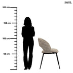 Étkezőszék szett - 2 db, kárpitozott | RAINBOW COCO - SMOL