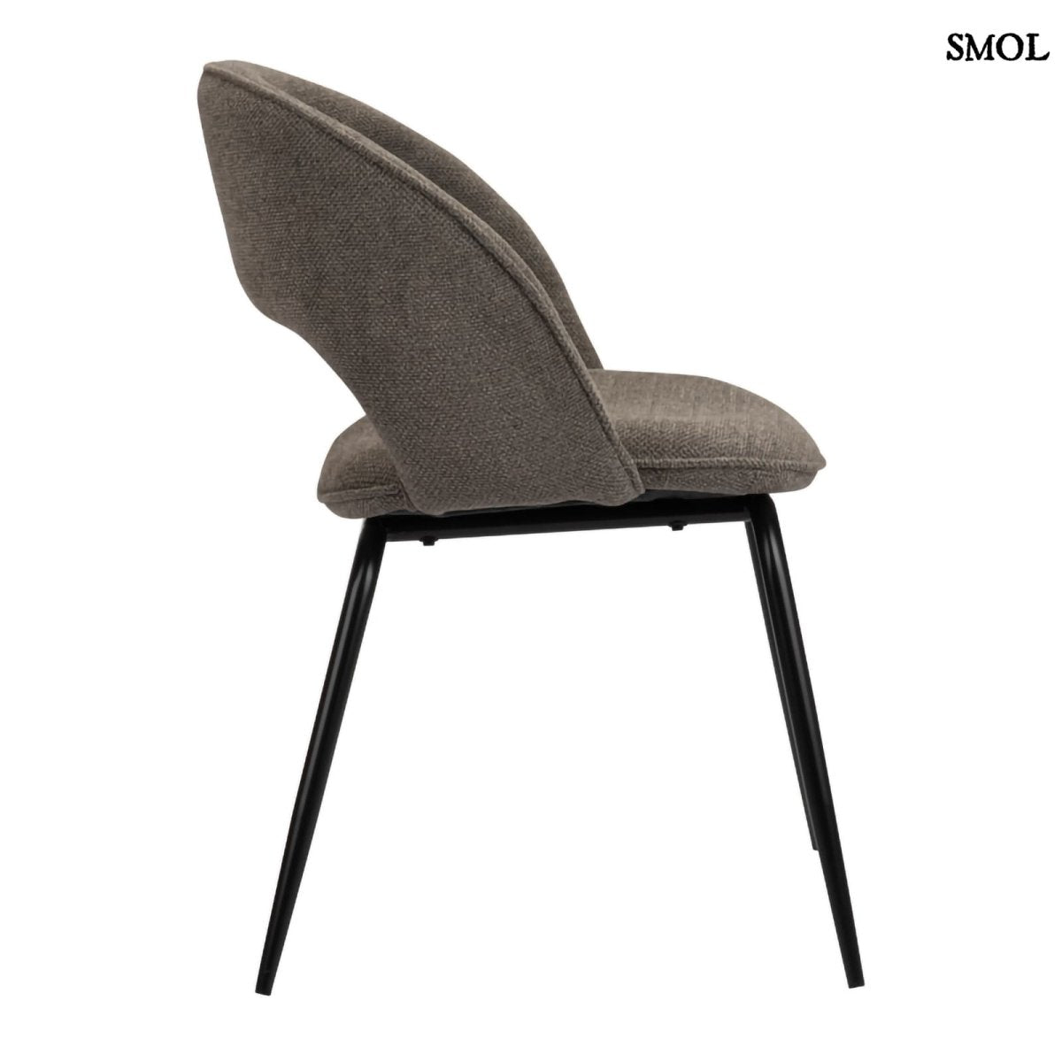 Étkezőszék szett - 2 db, kárpitozott | RAINBOW TAUPE - SMOL