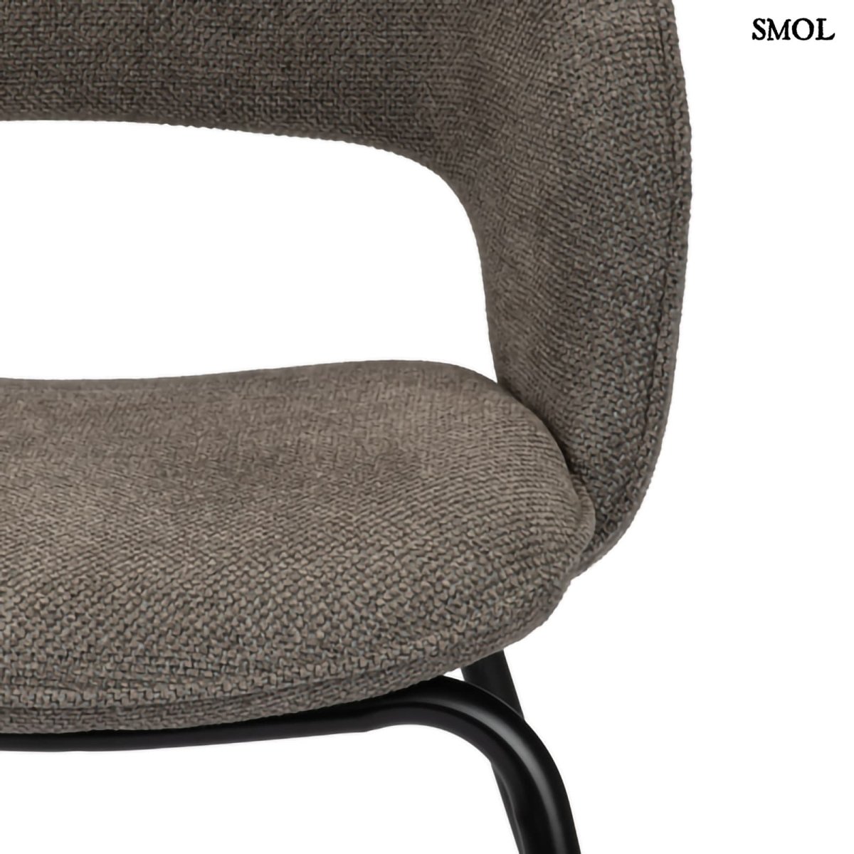 Étkezőszék szett - 2 db, kárpitozott | RAINBOW TAUPE - SMOL