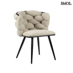 Étkezőszék szett - 2 db, kárpitozott | ROCK BEIGE - SMOL