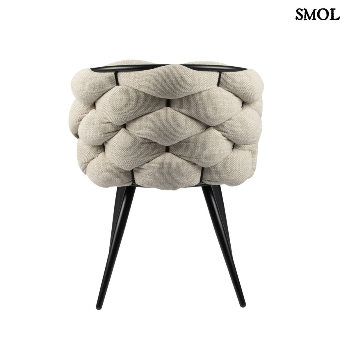 Étkezőszék szett - 2 db, kárpitozott | ROCK BEIGE - SMOL