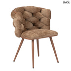 Étkezőszék szett - 2 db, kárpitozott | ROCK CARAMEL - SMOL