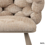 Étkezőszék szett - 2 db, kárpitozott | ROCK CREAM - SMOL