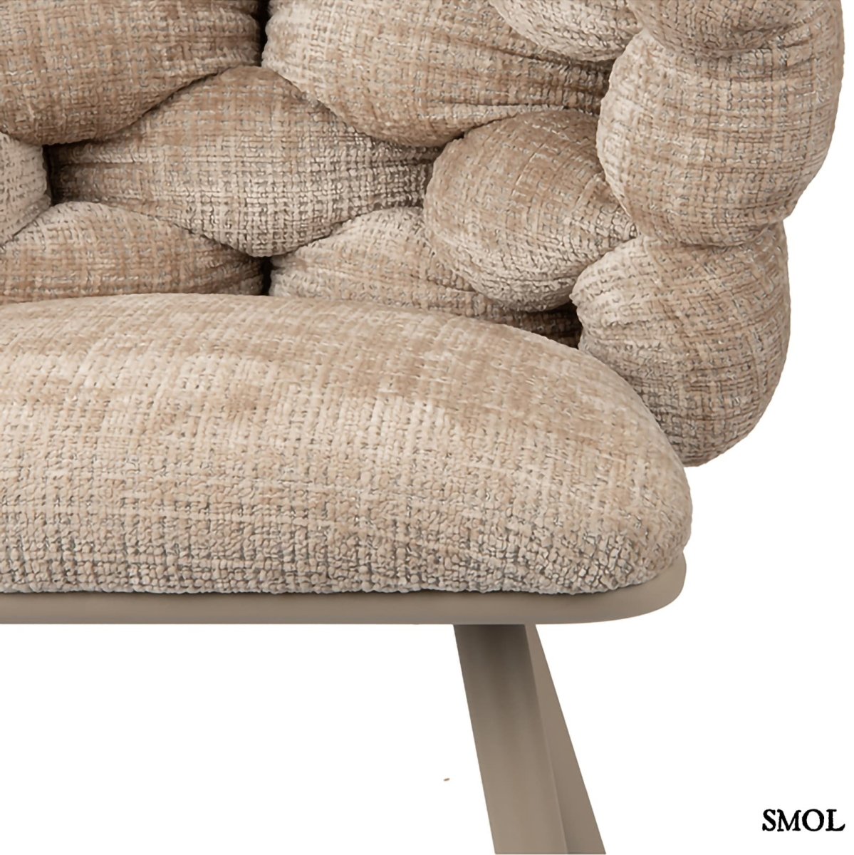 Étkezőszék szett - 2 db, kárpitozott | ROCK CREAM - SMOL