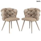 Étkezőszék szett - 2 db, kárpitozott | ROCK CREAM - SMOL