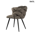 Étkezőszék szett - 2 db, kárpitozott | ROCK TAUPE - SMOL