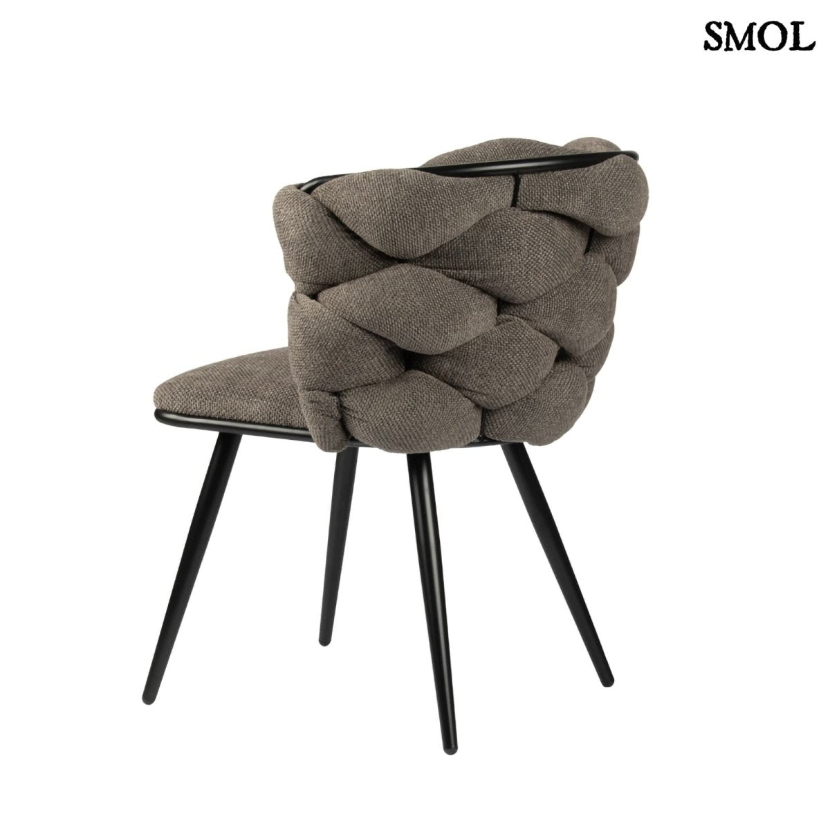 Étkezőszék szett - 2 db, kárpitozott | ROCK TAUPE - SMOL