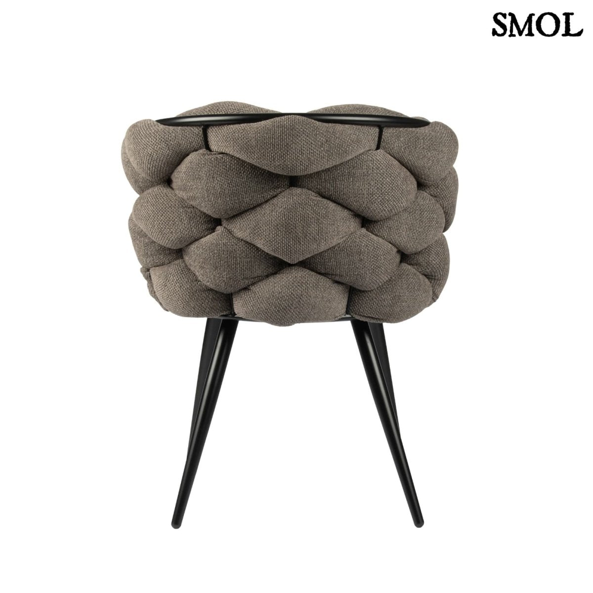 Étkezőszék szett - 2 db, kárpitozott | ROCK TAUPE - SMOL