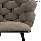 Étkezőszék szett - 2 db, kárpitozott | ROCK TAUPE - SMOL