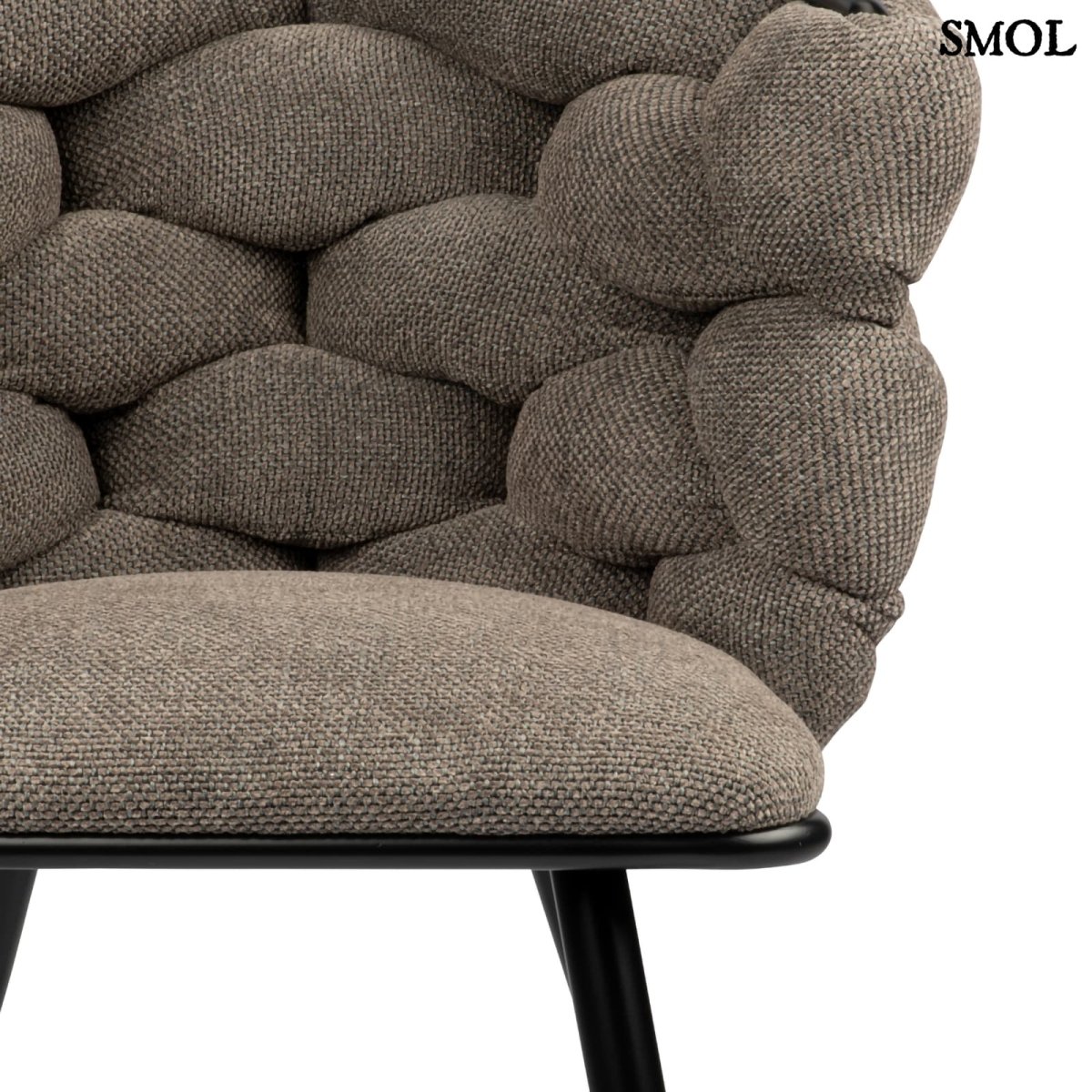 Étkezőszék szett - 2 db, kárpitozott | ROCK TAUPE - SMOL