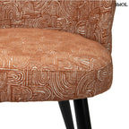 Étkezőszék szett - 2 db, kárpitozott | SAFIYA TERRACOTTA - SMOL