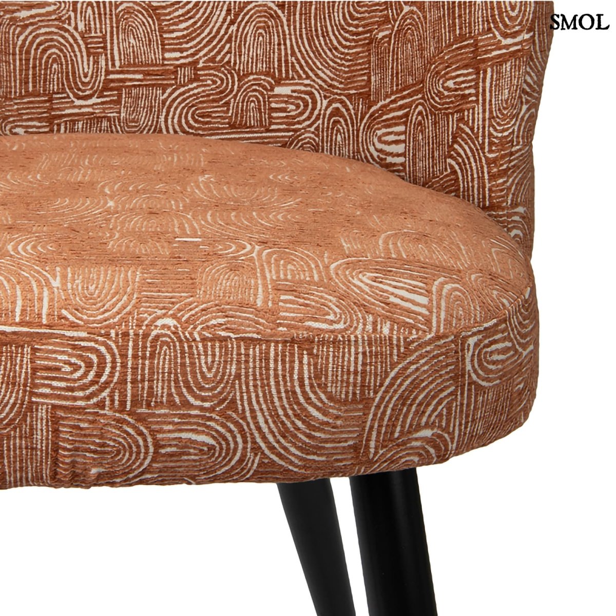 Étkezőszék szett - 2 db, kárpitozott | SAFIYA TERRACOTTA - SMOL